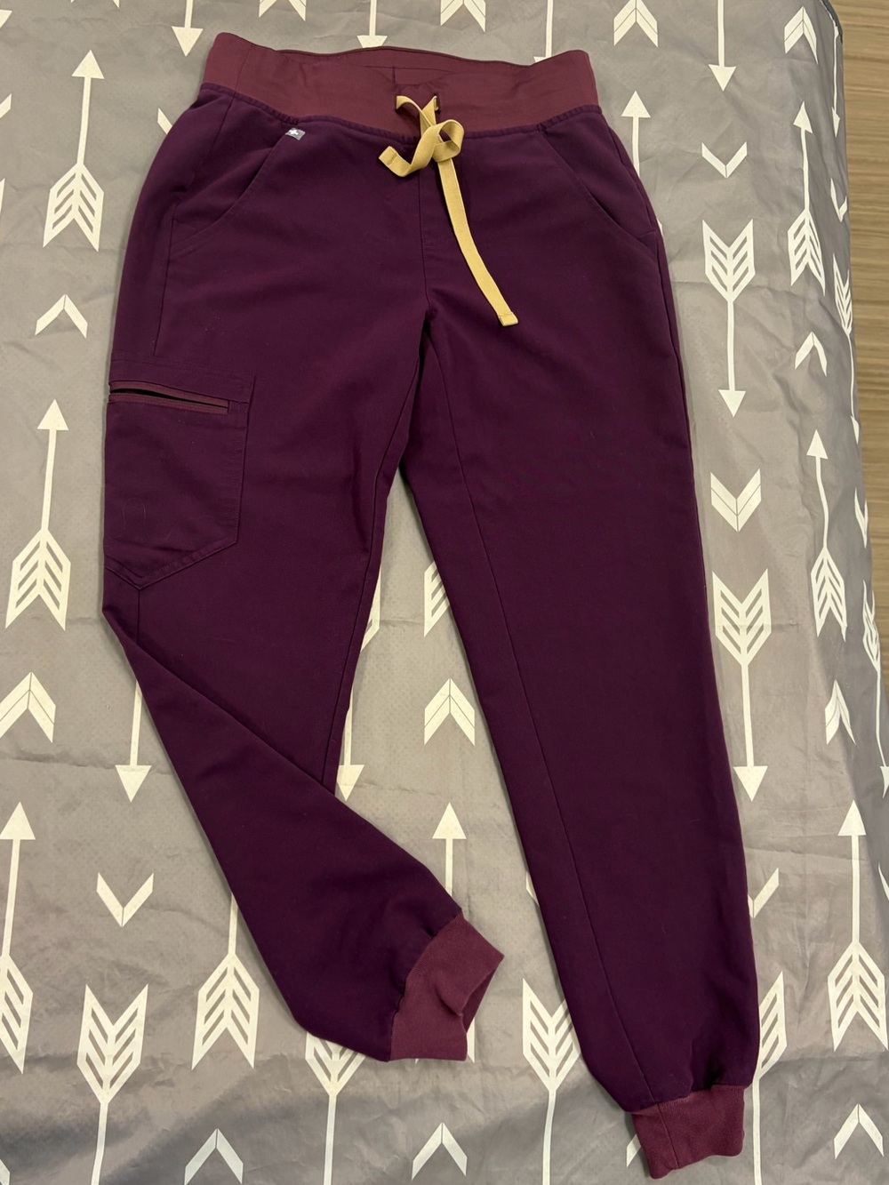 Women’s deep purple Jogger Pants Xs